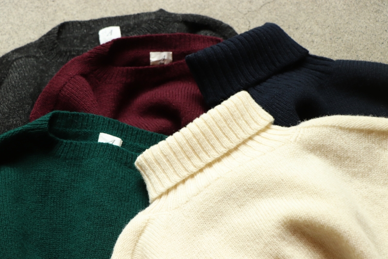 REAL SHETLAND SWEATER 2PLY | ANATOMICA SAPPORO アナトミカ札幌