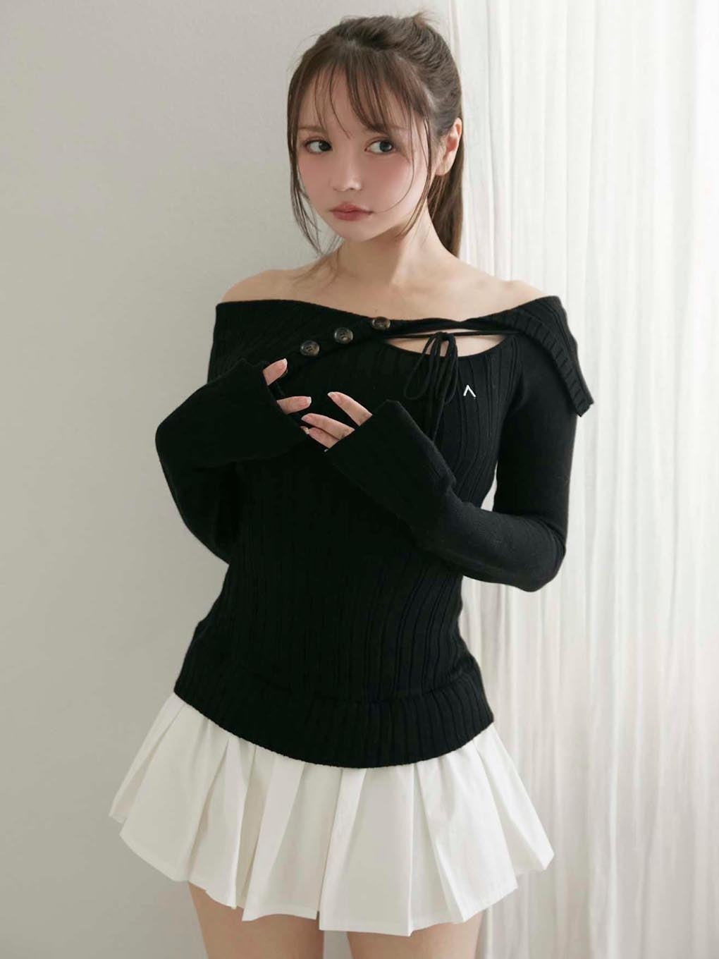 ANDMARY】Isabel knit mini dress