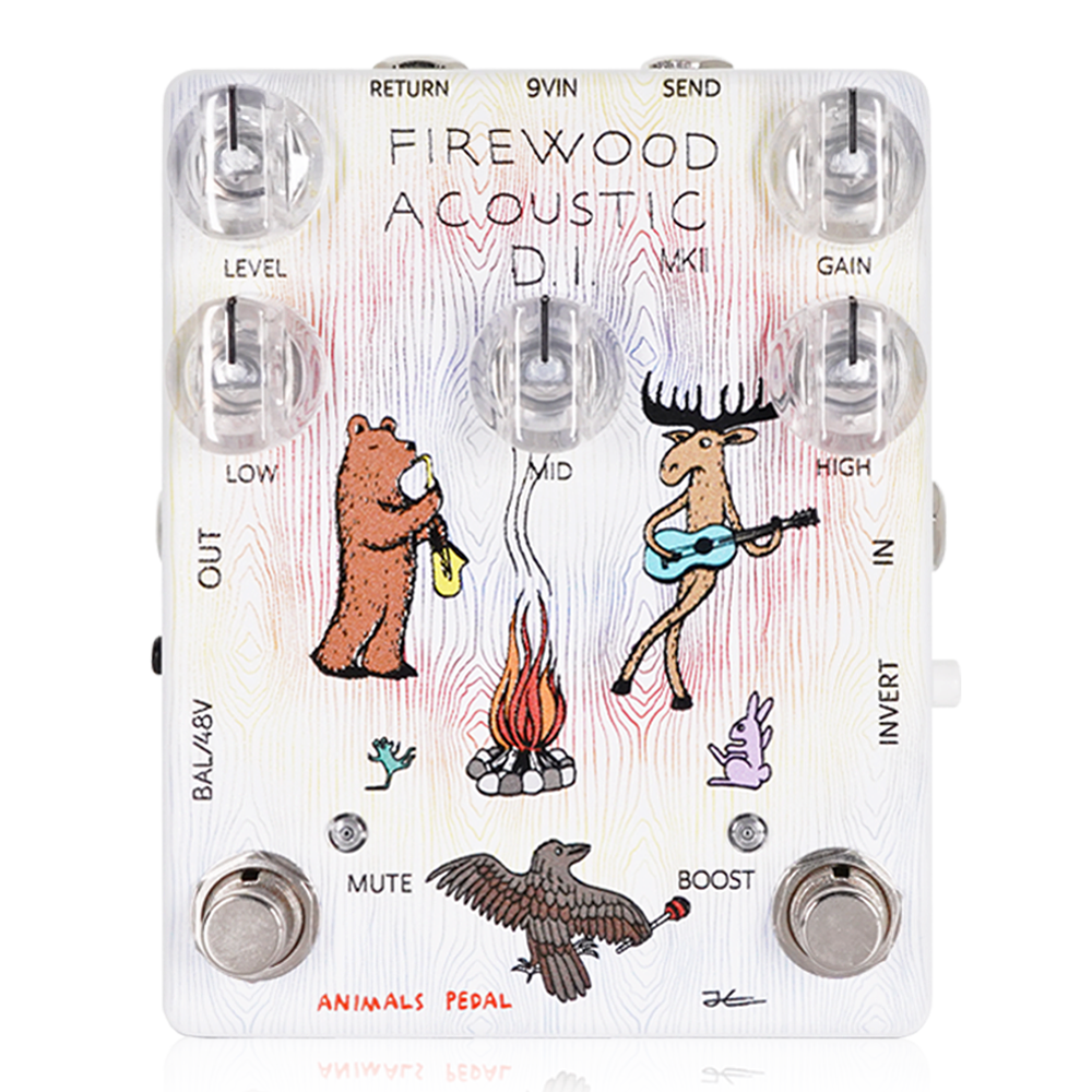 Animals Pedal Firewood Acoustic D.I. MKII – Animals Pedal USA