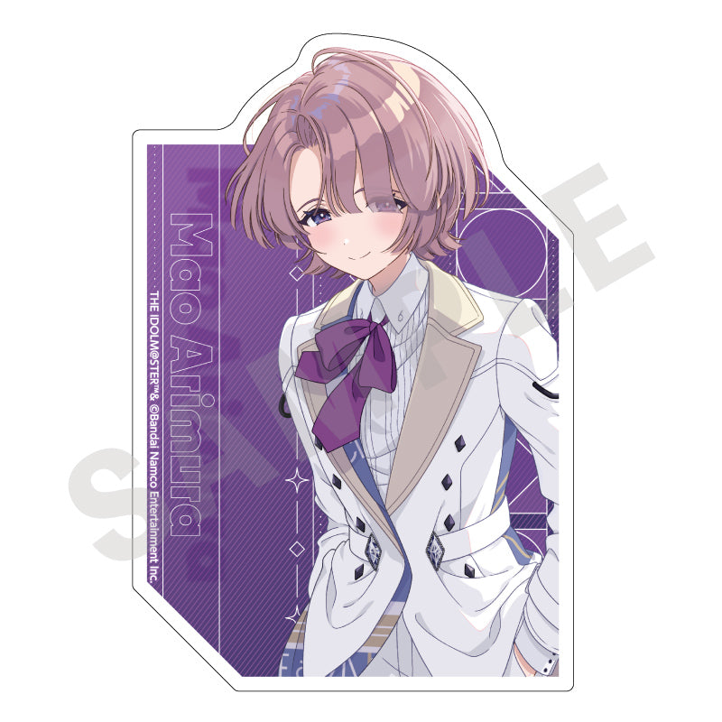 学園アイドルマスター」〜favorite series〜 ステッカー（有村 麻央