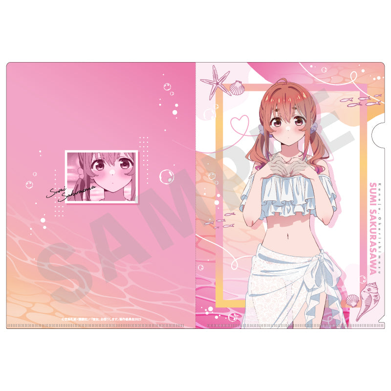 彼女、お借りします」クリアファイル 桜沢墨｜アニメバコ【心おどる