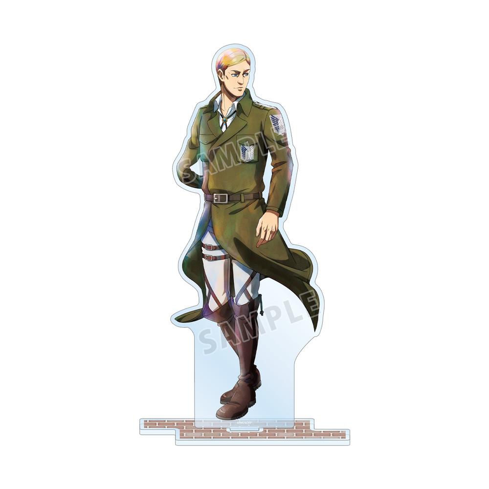 進撃の巨人』描き下ろし エルヴィン 冬の歩み・着彩ver. BIGアクリル