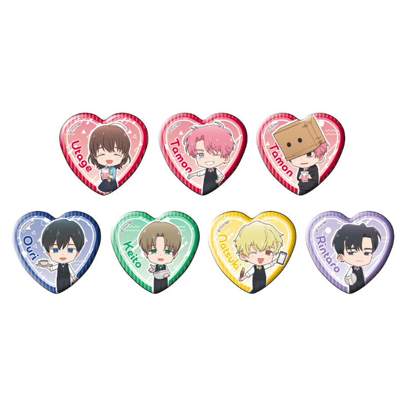 多聞くん今どっち!?』トレーディングハート缶バッジ【BOX】 – Anime