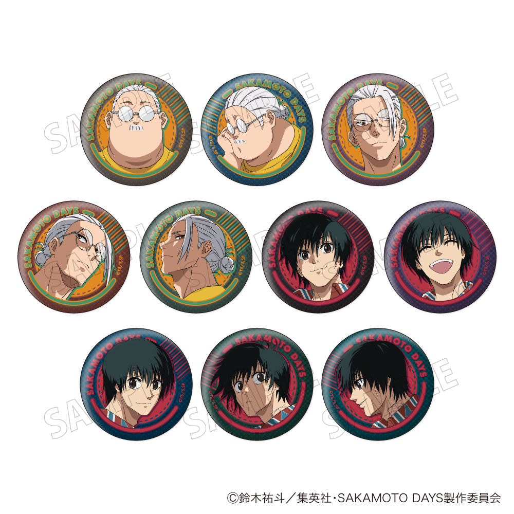 SAKAMOTO DAYS』【食玩】坂本&南雲 顔コレ缶バッジガム【BOX】 – Anime