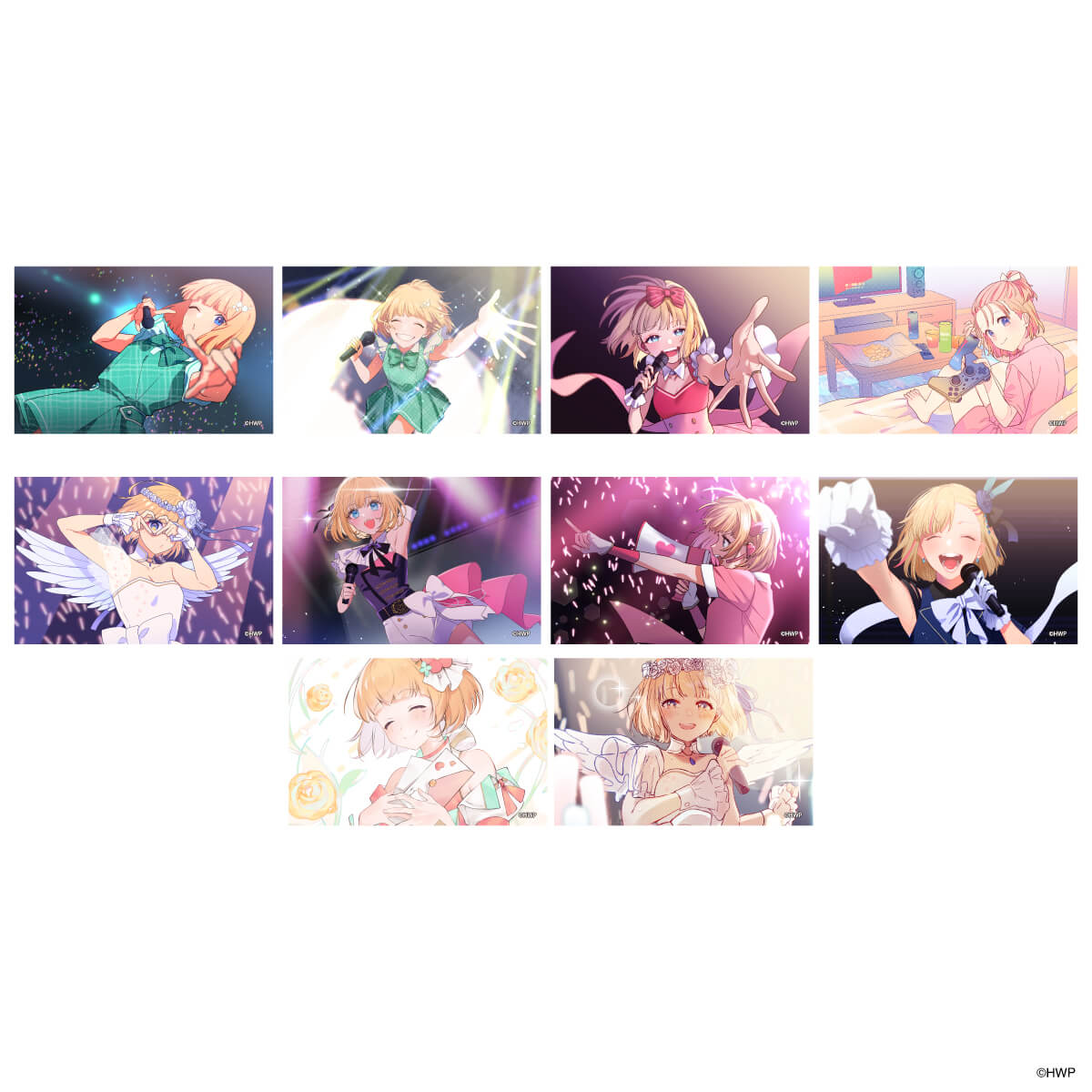 mona】 MV名場面ランダムミニアクリルブロック（全10種） – animeshi