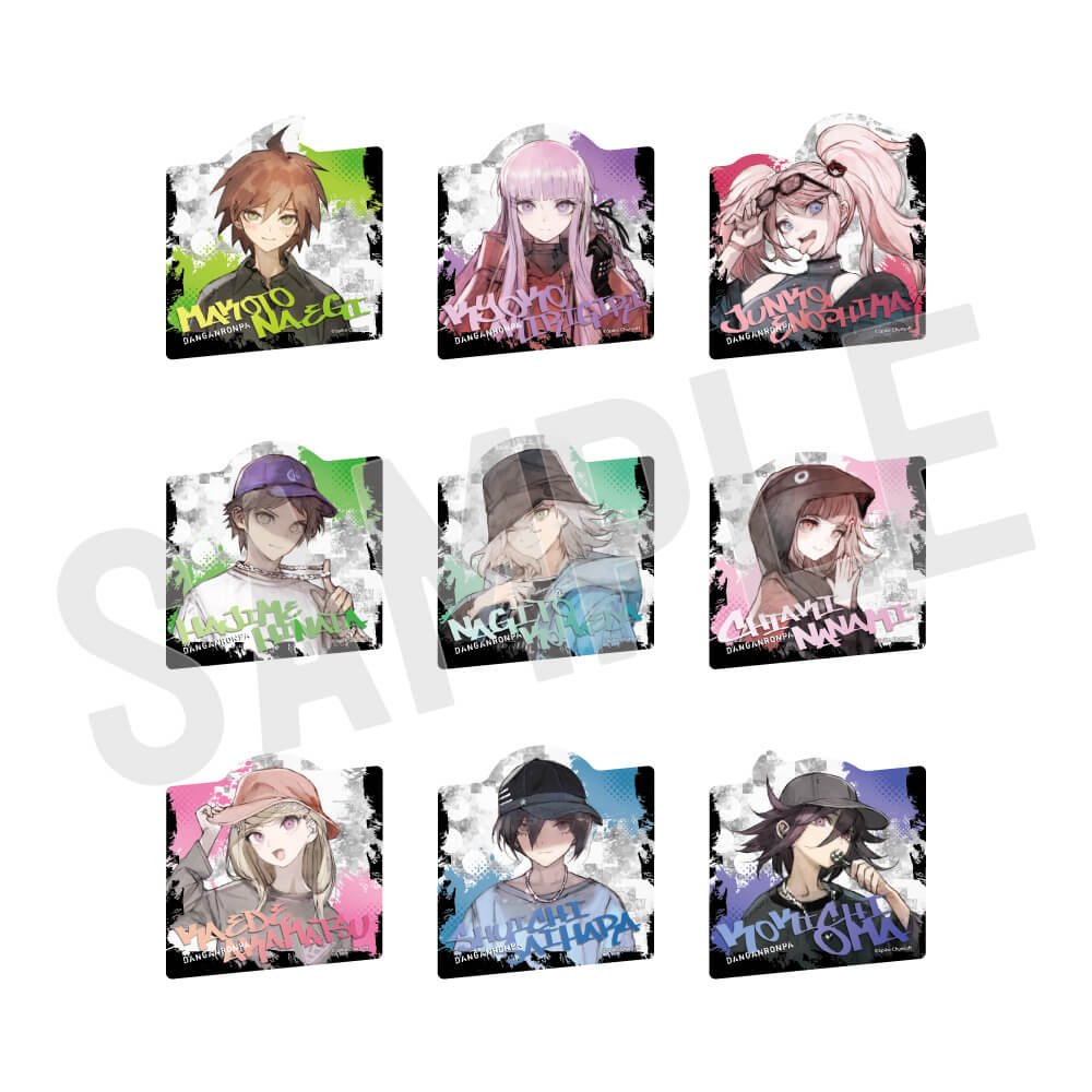 ダンガンロンパシリーズ】 トレーディングステッカー – animeshi