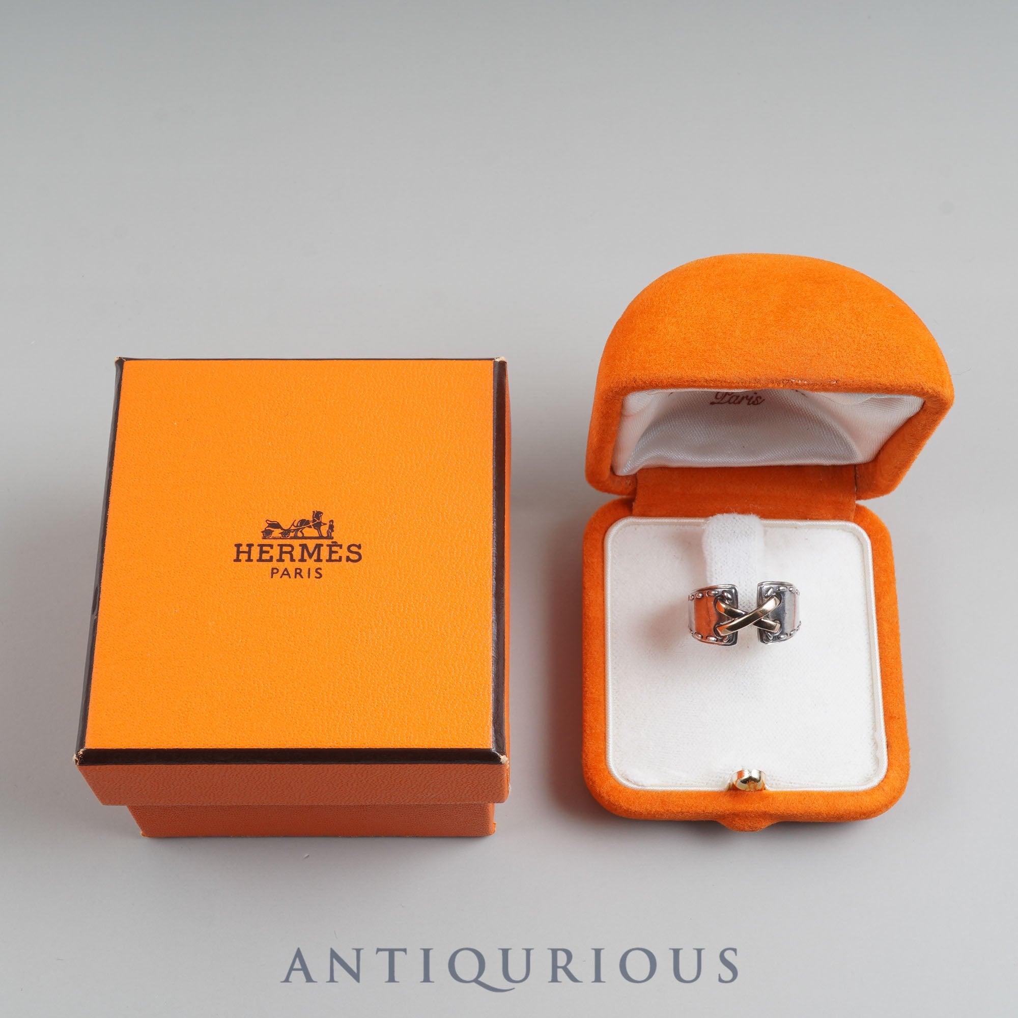 エルメス リング メキシコ コルセット #51 10.5号 SV925/750 箱 | 東京