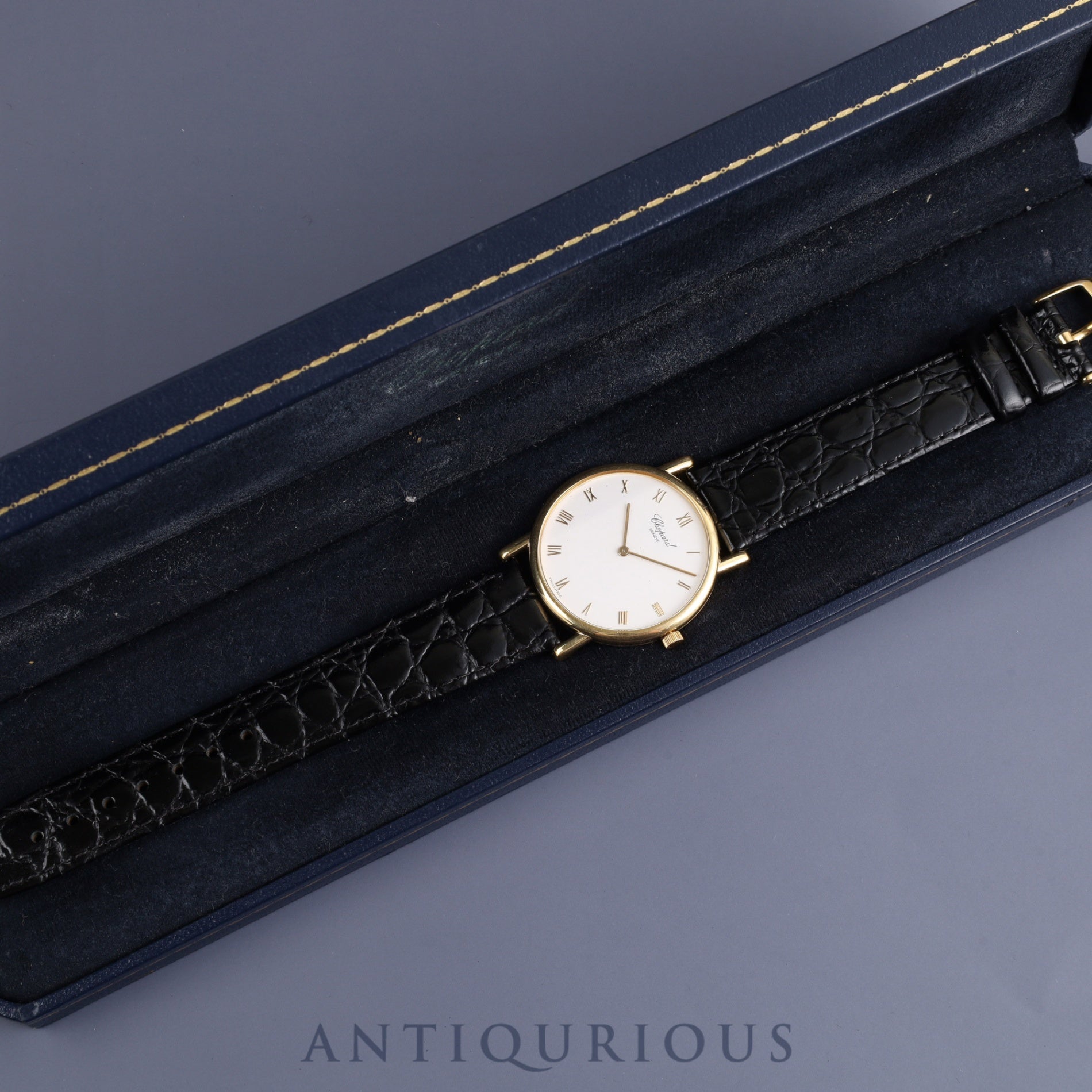 ショパール クラシック 16/3154 手巻き Cal.839 750 革 純正尾錠（GP