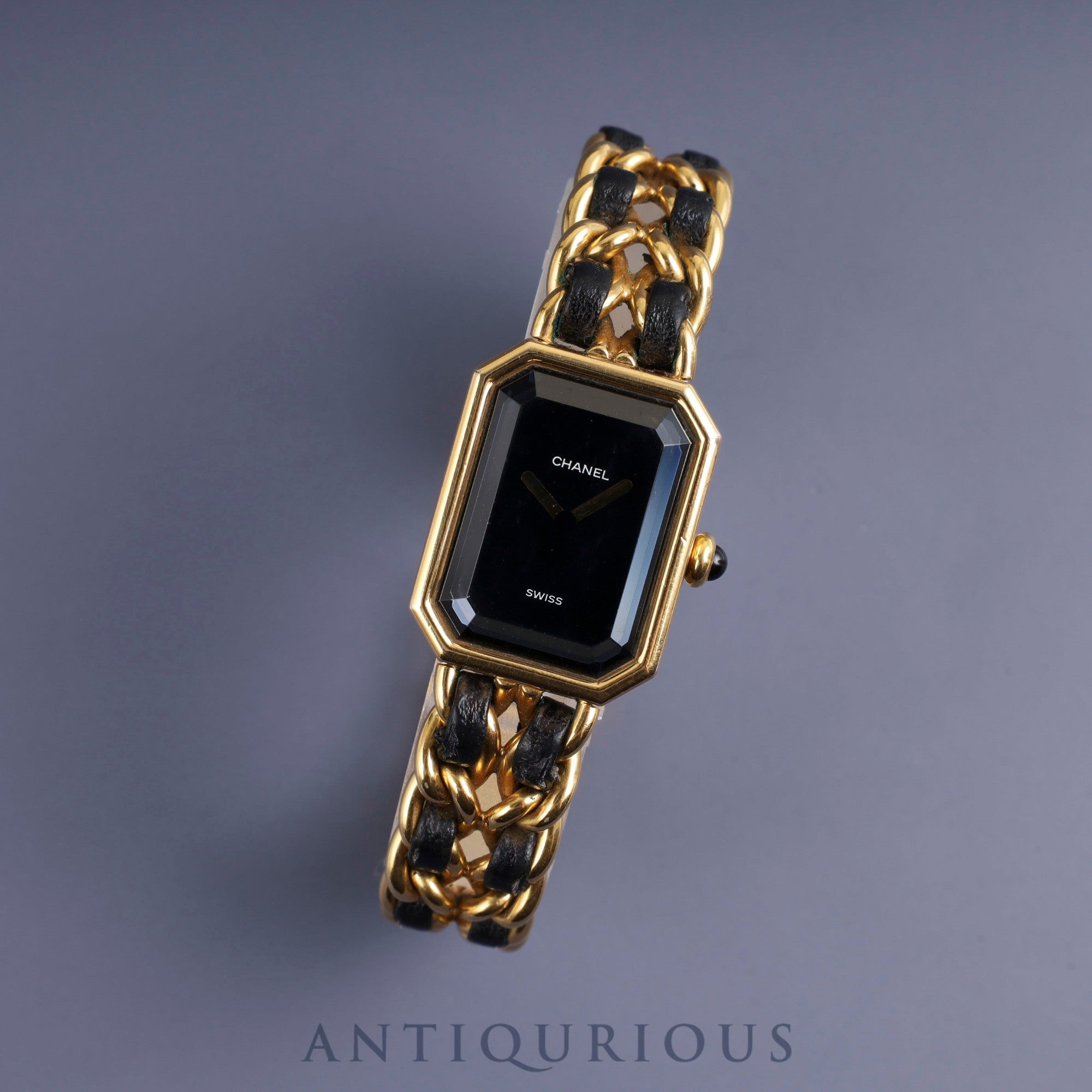 シャネル プルミエール L H0001 クォーツ Cal.976.001 GP GP/革