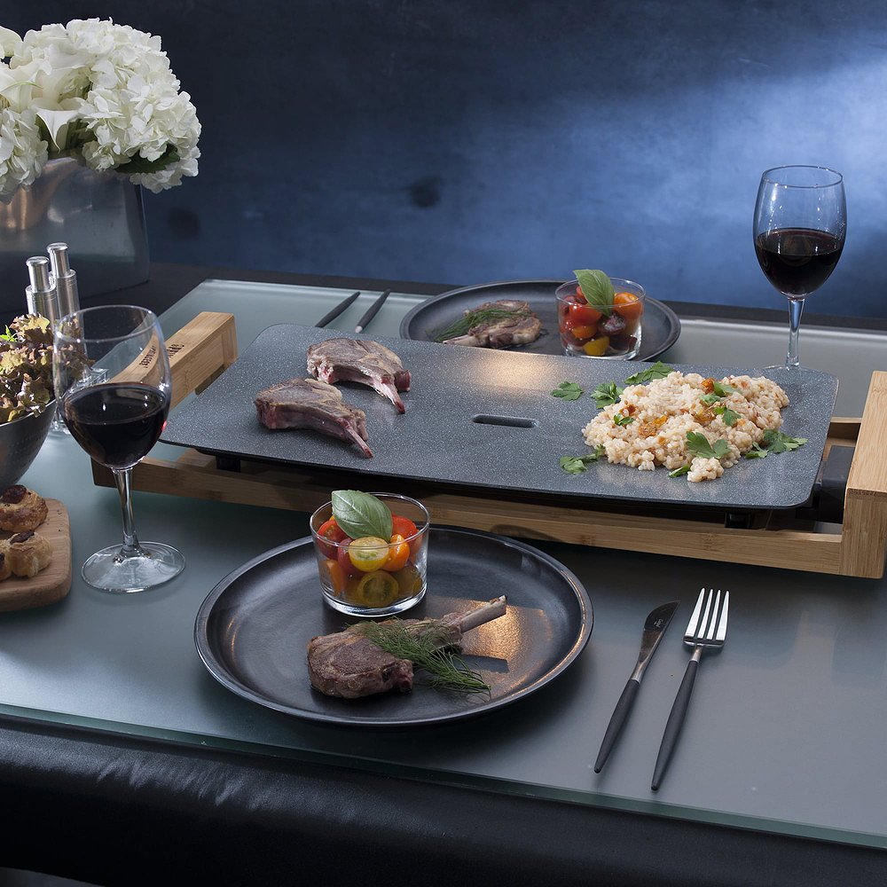 プリンセス PRINCESS Table Grill Stone ホットプレート（ブラック