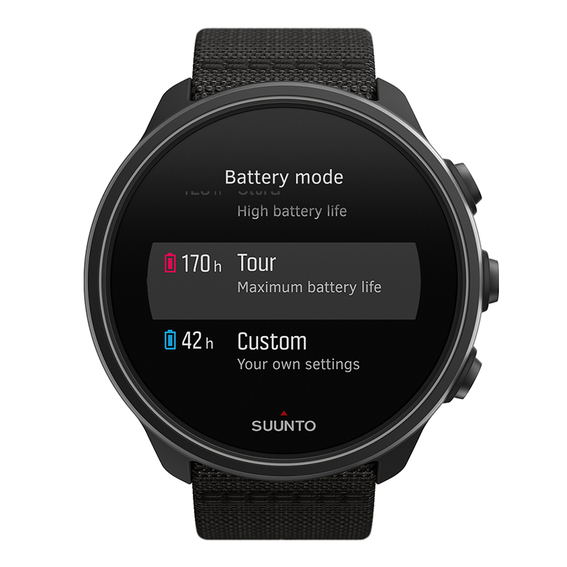 Suunto 9 Baro Charcoal Black Titanium - ultra-endurance GPS watch