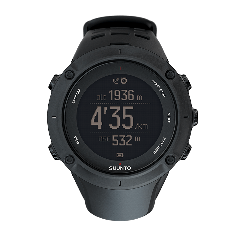 SUUNTO Ambit3 Peak Black - アウトドアスポーツ用GPSウォッチ