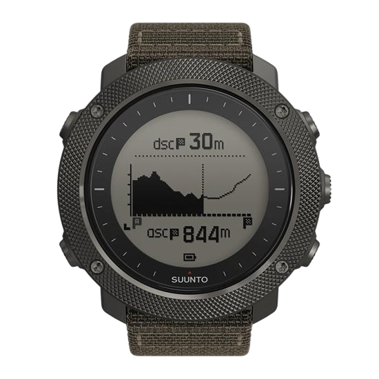 再生品 SUUNTO Traverse Alpha Foliage - GPS/GLONASS アウトドアウォッチ