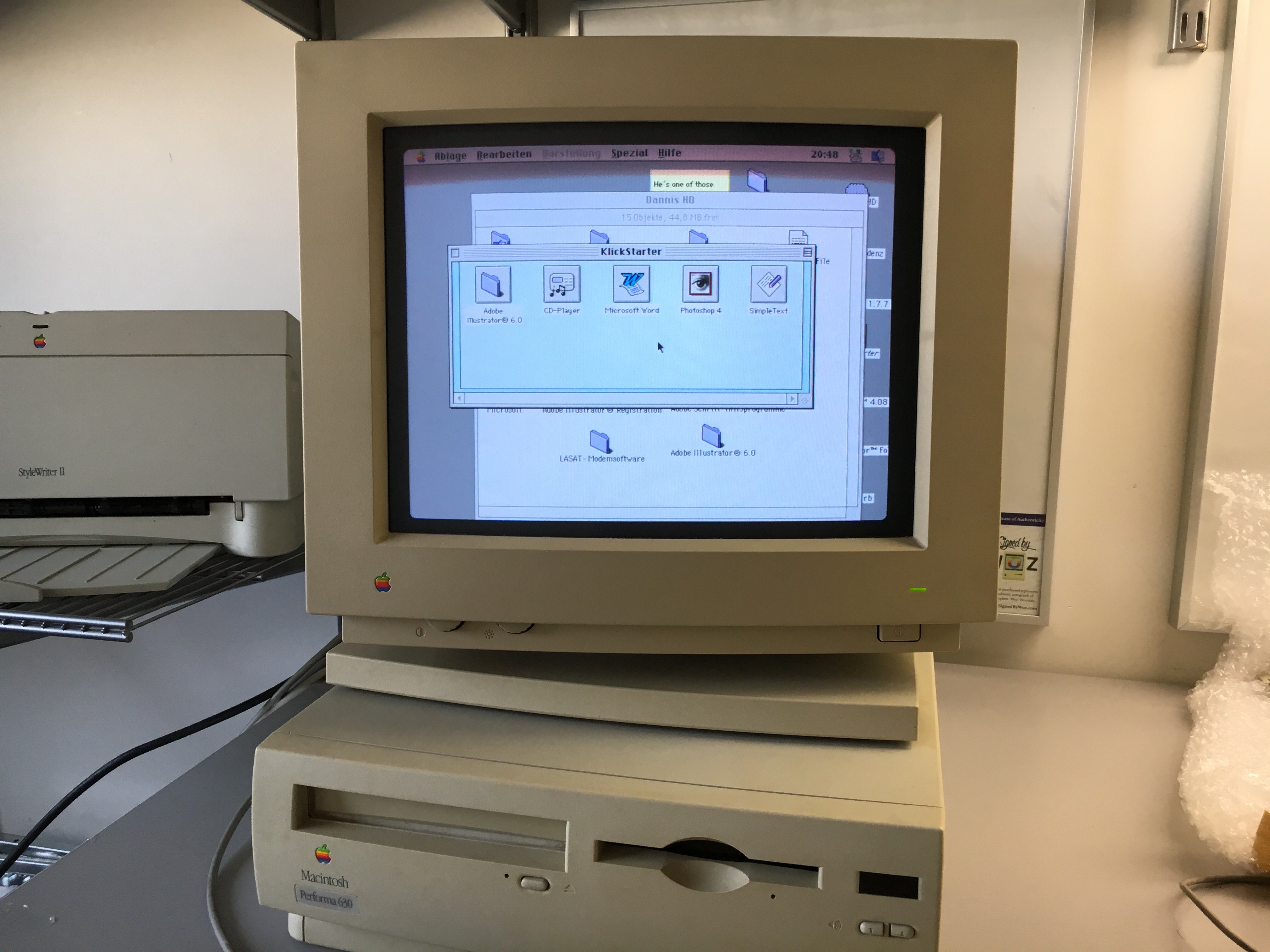 Macintosh Performa 630 – Never trust a computer you can't lift!