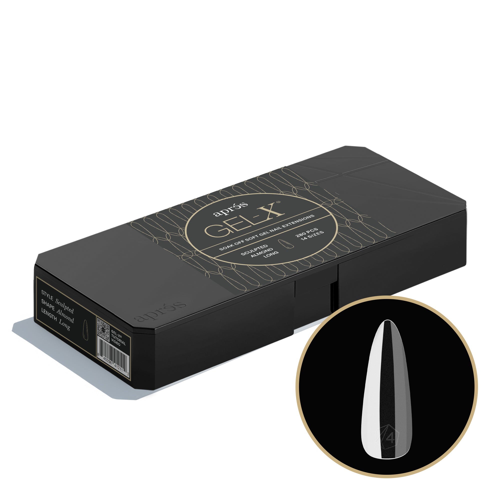 Gel-X® スカルプテッド アーモンド ロング (280pcs) – Aprés Nail - Japan