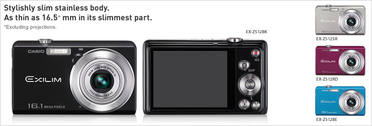 EX-ZS12 - STANDARD - Digital Cameras - CASIO