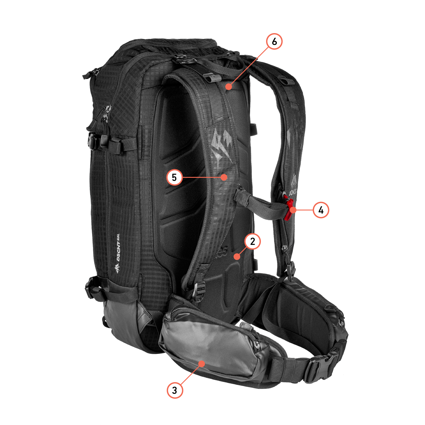 DSCNT 25L Backpack 2020 | Jones Snowboards