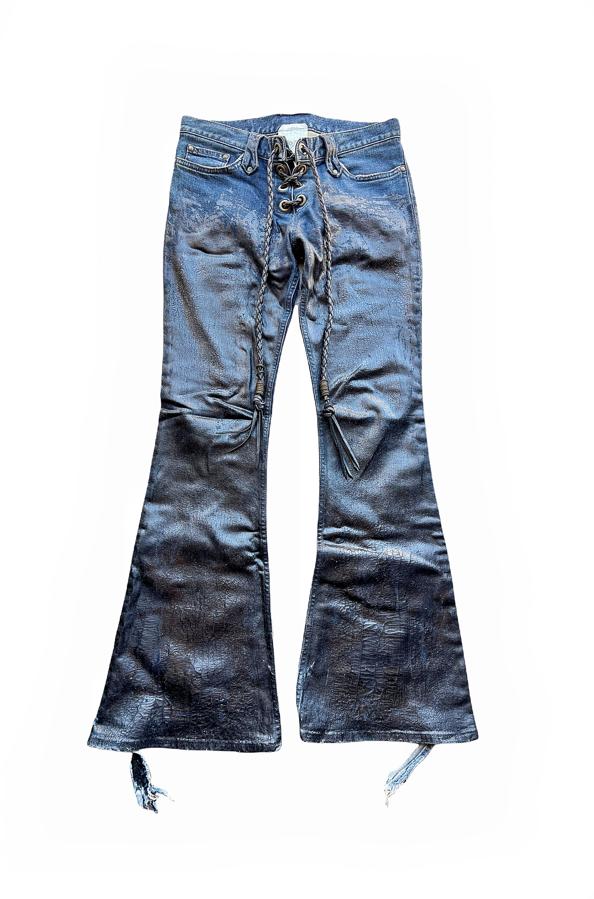 Wax Paint Flare Denim – Archive Reloaded