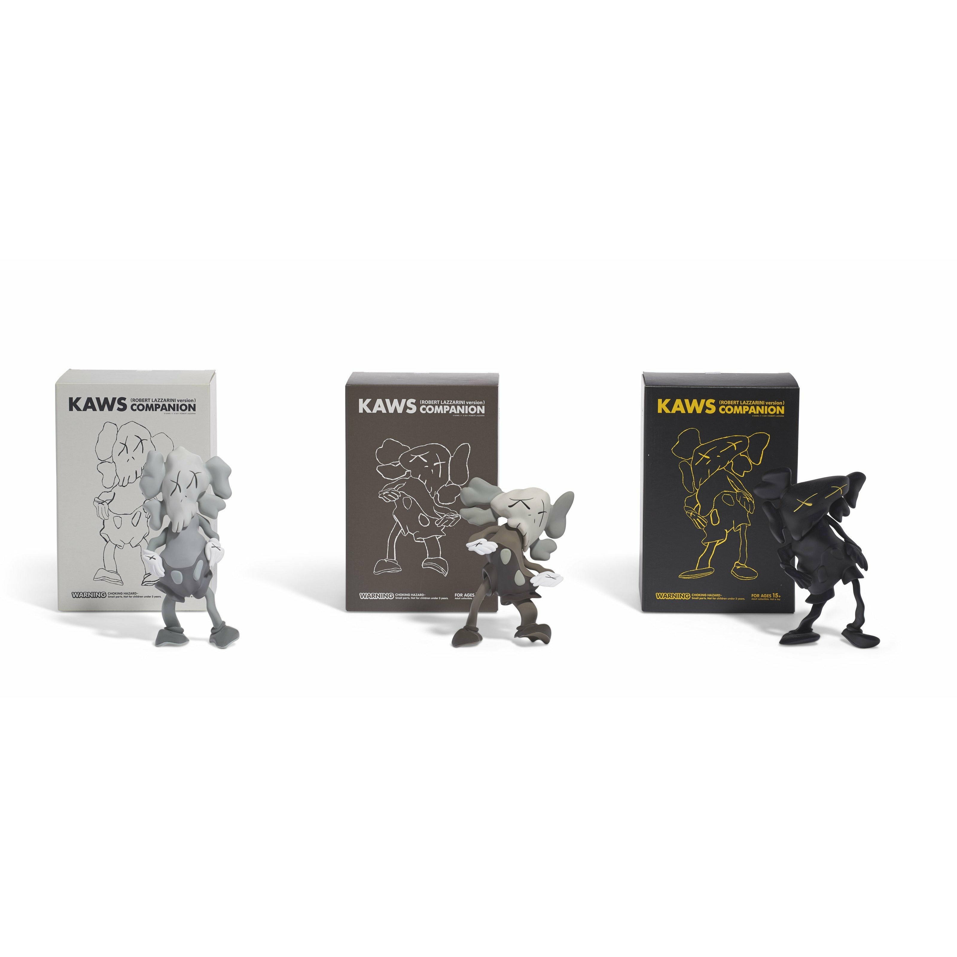 KAWS Robert Lazzarini Companion Vinyl Set | archives