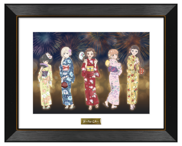 描き下ろしA4キャラファイングラフ – TVアニメ『荒ぶる季節の乙女