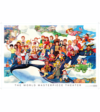 世界名作劇場 1000ピースジグソーパズル「主人公たち」｜グッズ情報