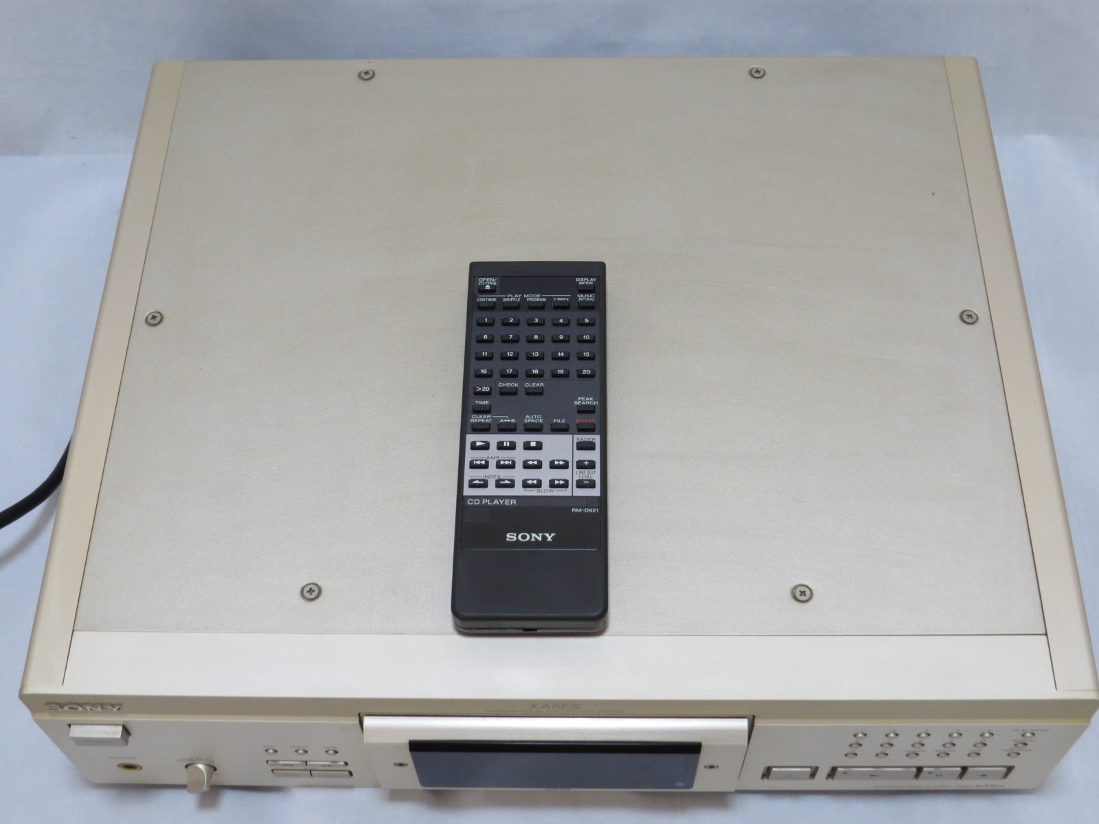 SONY CDP-XA5ES CD プレーヤー シャンパンゴールド F1750101 SONY XA