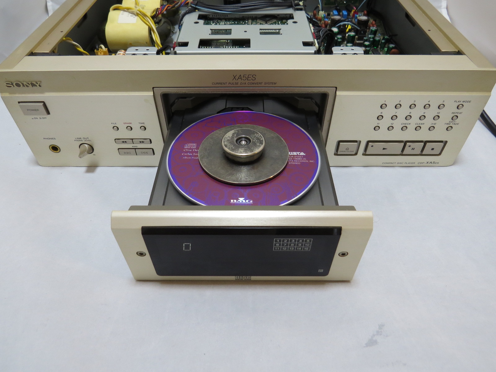 SONY CDP-XA5ES CD プレーヤー シャンパンゴールド F1750101 SONY XA