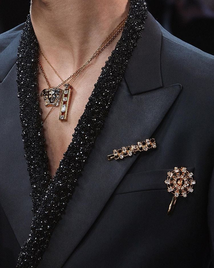 Glamorous Masculinity: Exploring Versace FW20 Tailoring with