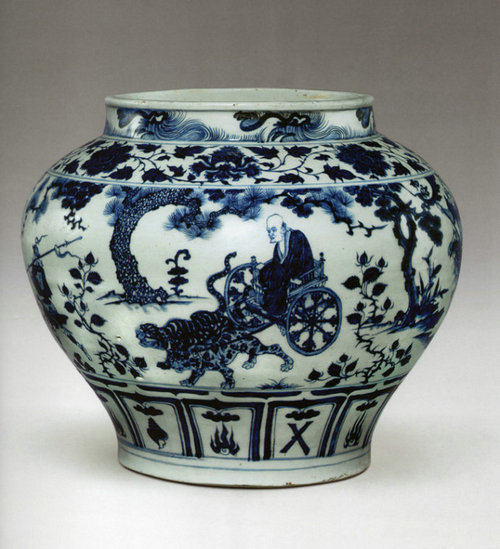 幽蓝神采——元代青花瓷大展”--书画收藏--人民网