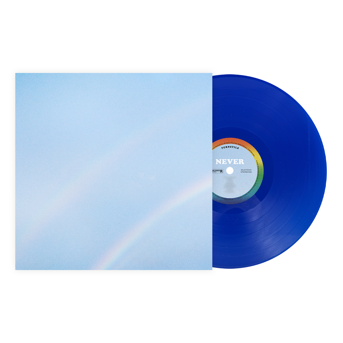 Never Enough LP (Volvo Blue Vinyl) – Artist First