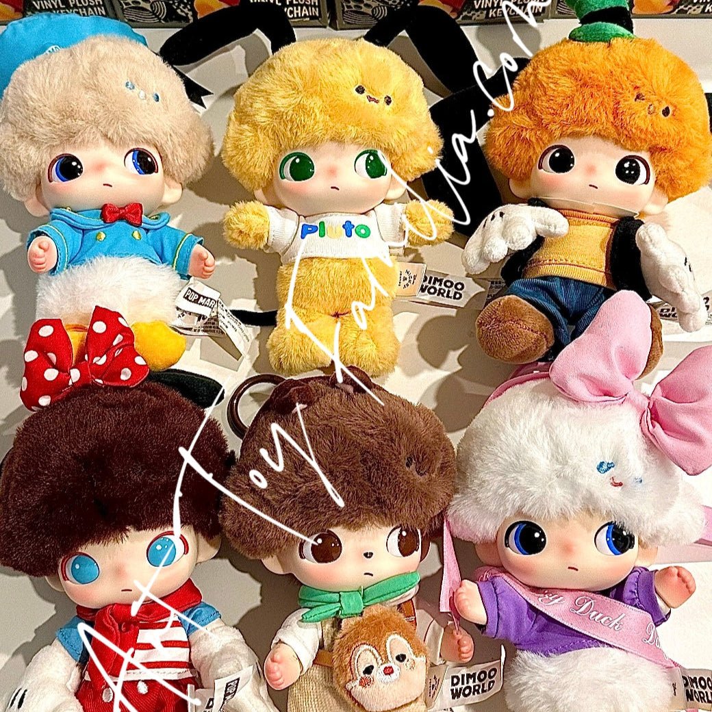 DIMOO WORLD × DISNEY ドナルド&デイジーぬいぐるみ Set DIMOO WORLD