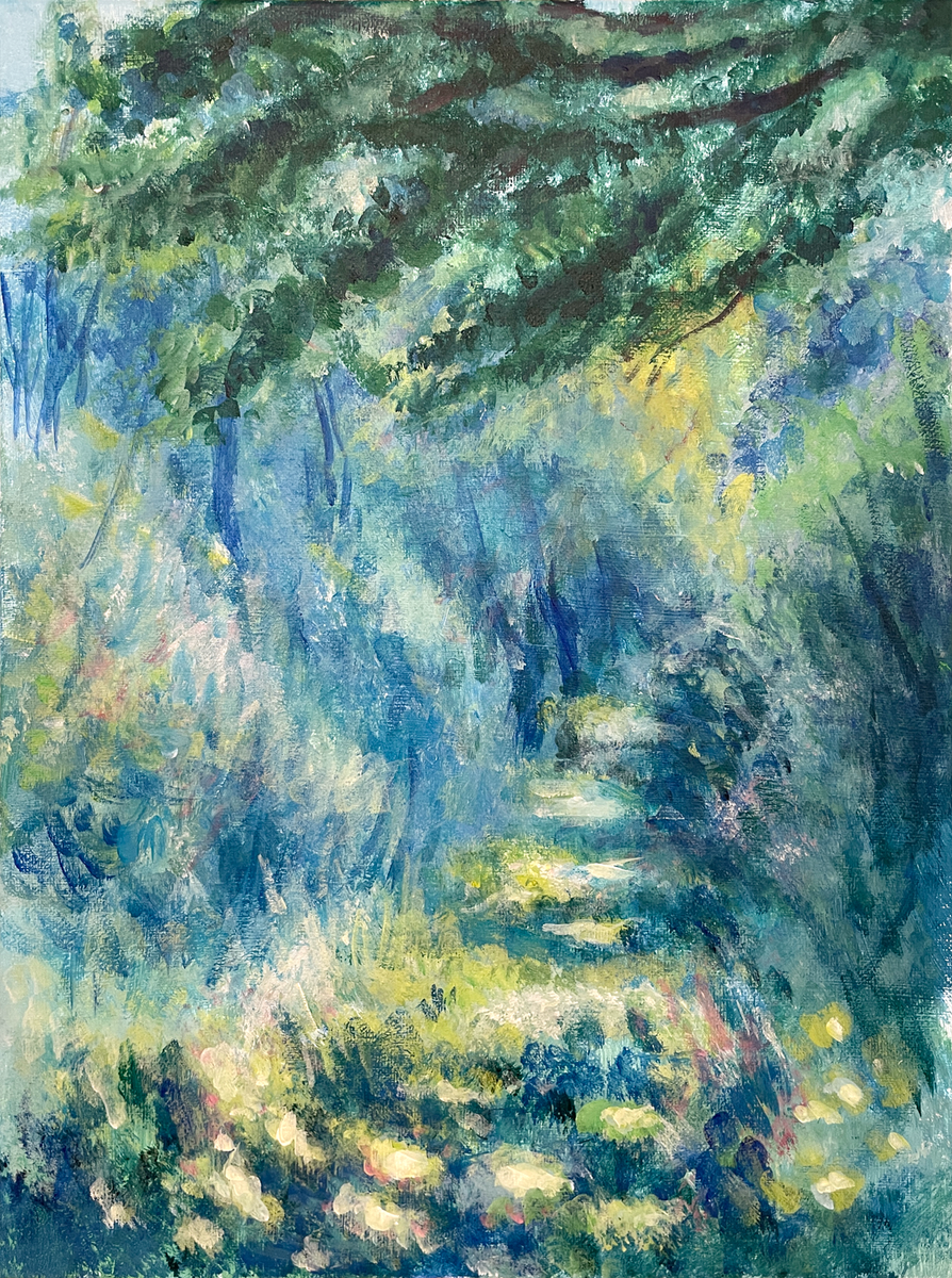 artwine.tokyo | オーギュスト・ルノワール | 森の中の道