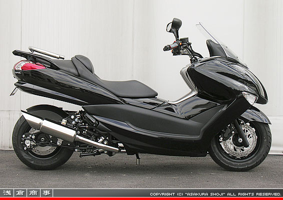 浅倉商事：4D9 マジェスティ250用 STタイプマフラー