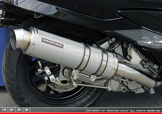 浅倉商事：CJ44・45・46スカイウェイブ250用 GGタイプマフラー