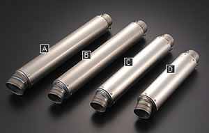 超軽量フルチタンGPフォーミュラサイレンサー | バイクマフラーの