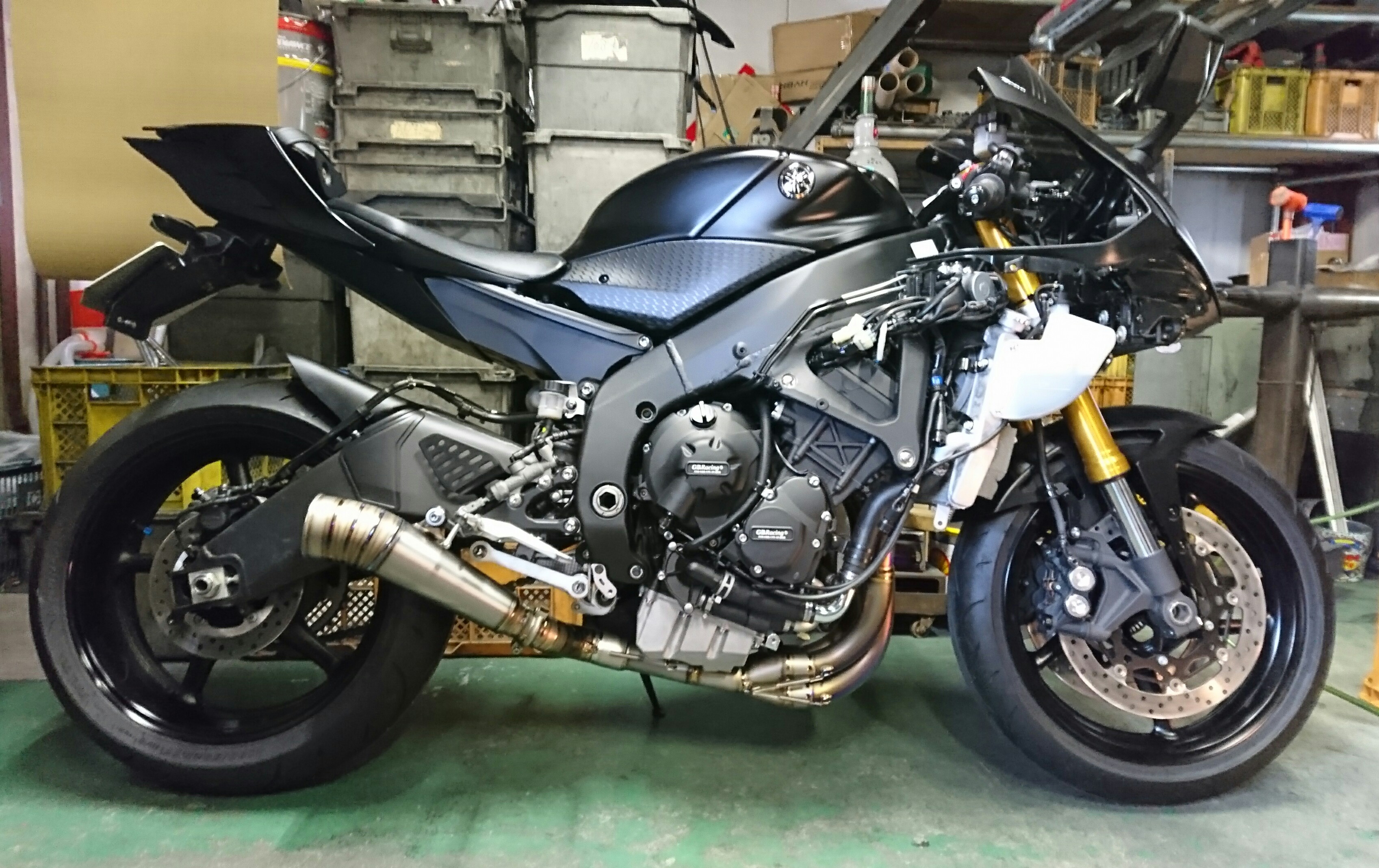 17-YZF-R6 フルチタン ストレートヘッダーパイプ | バイクマフラーの