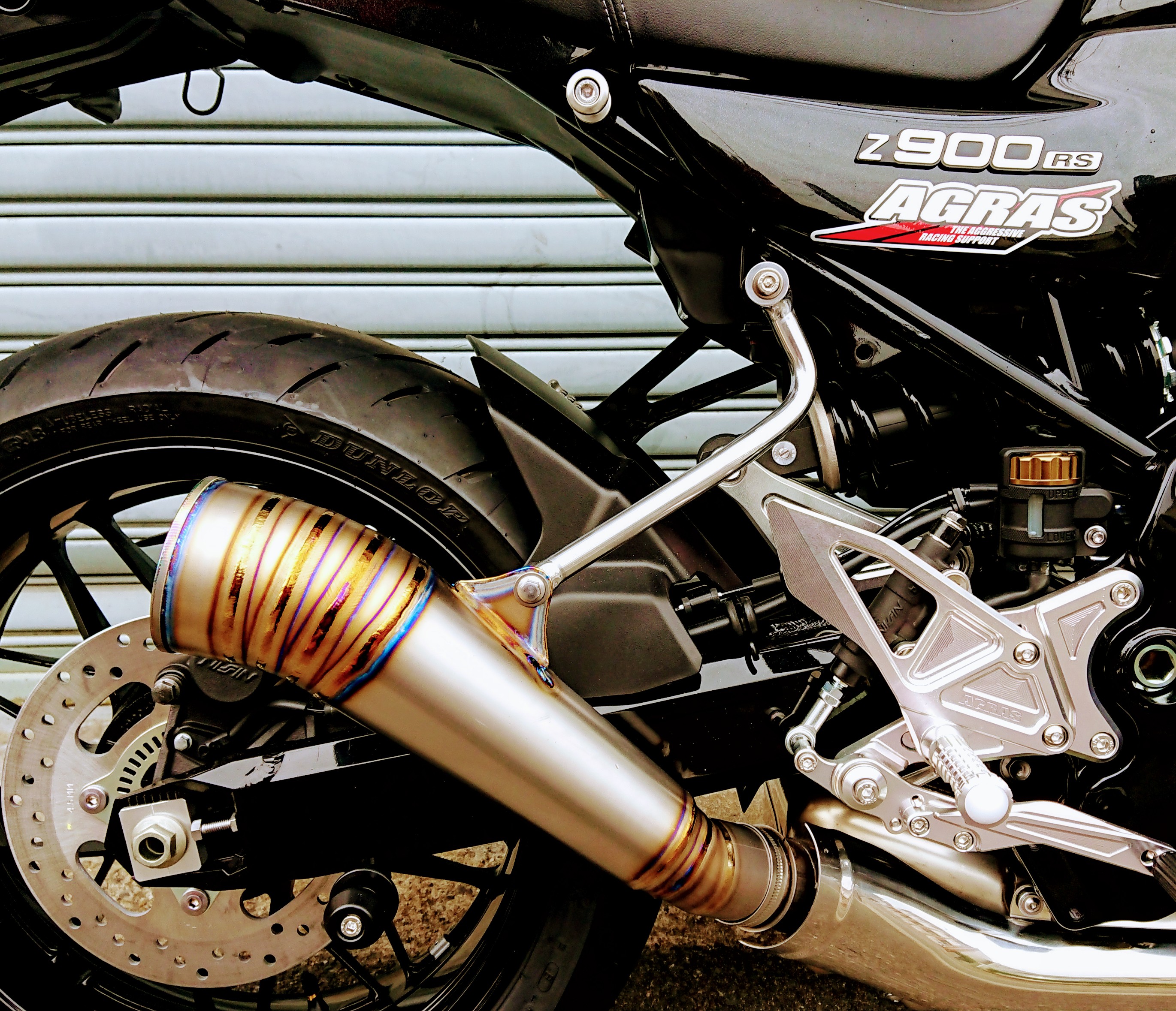 Z900RS GPスタイルメガフォンスリップオン | バイクマフラーの製造販売