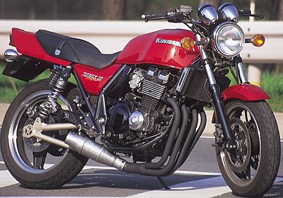 ZRX400 ワンガン モンスター ワイルドショート | バイクマフラーの製造