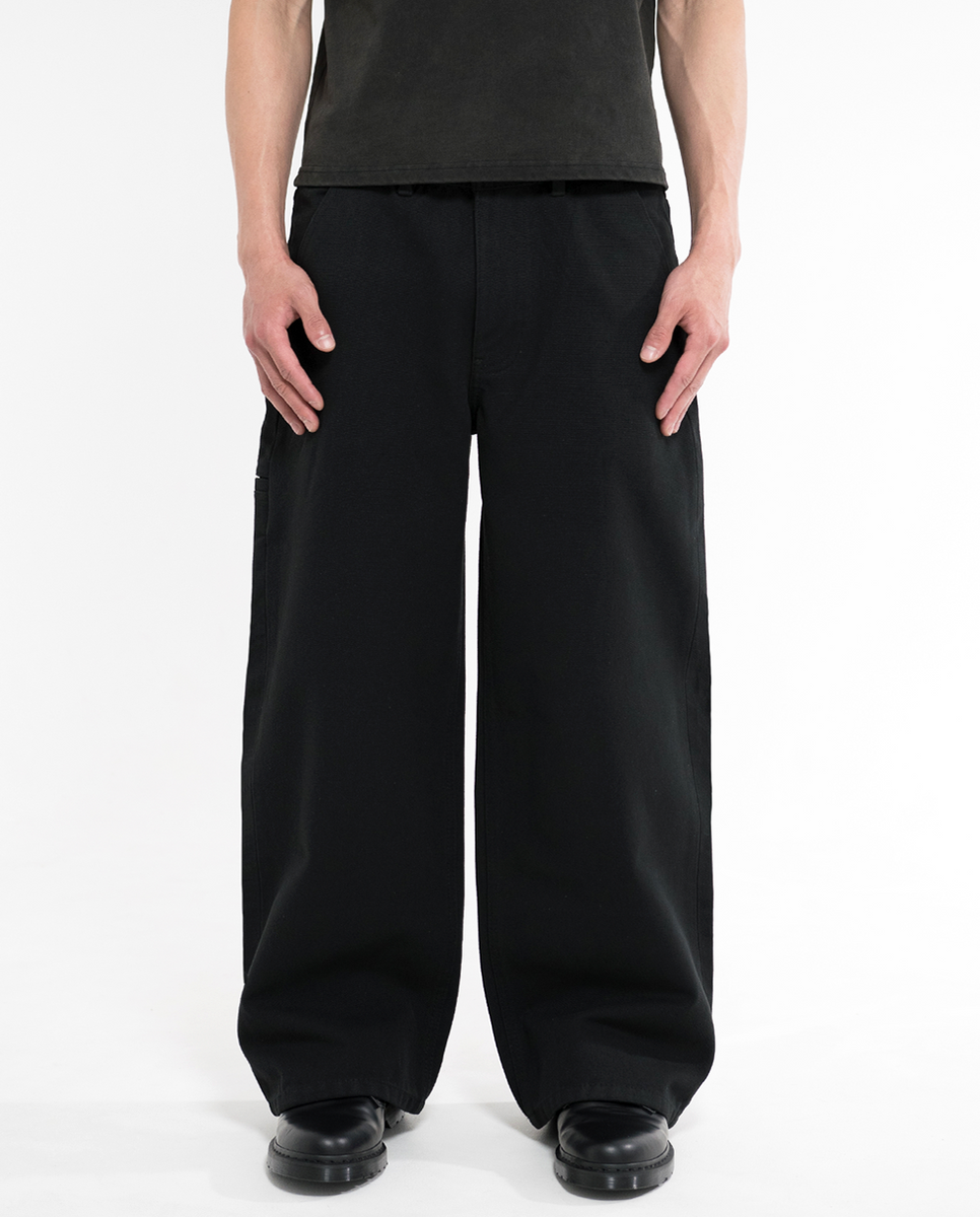 Stacked Canvas Wide-Leg Pants – A$APMODE