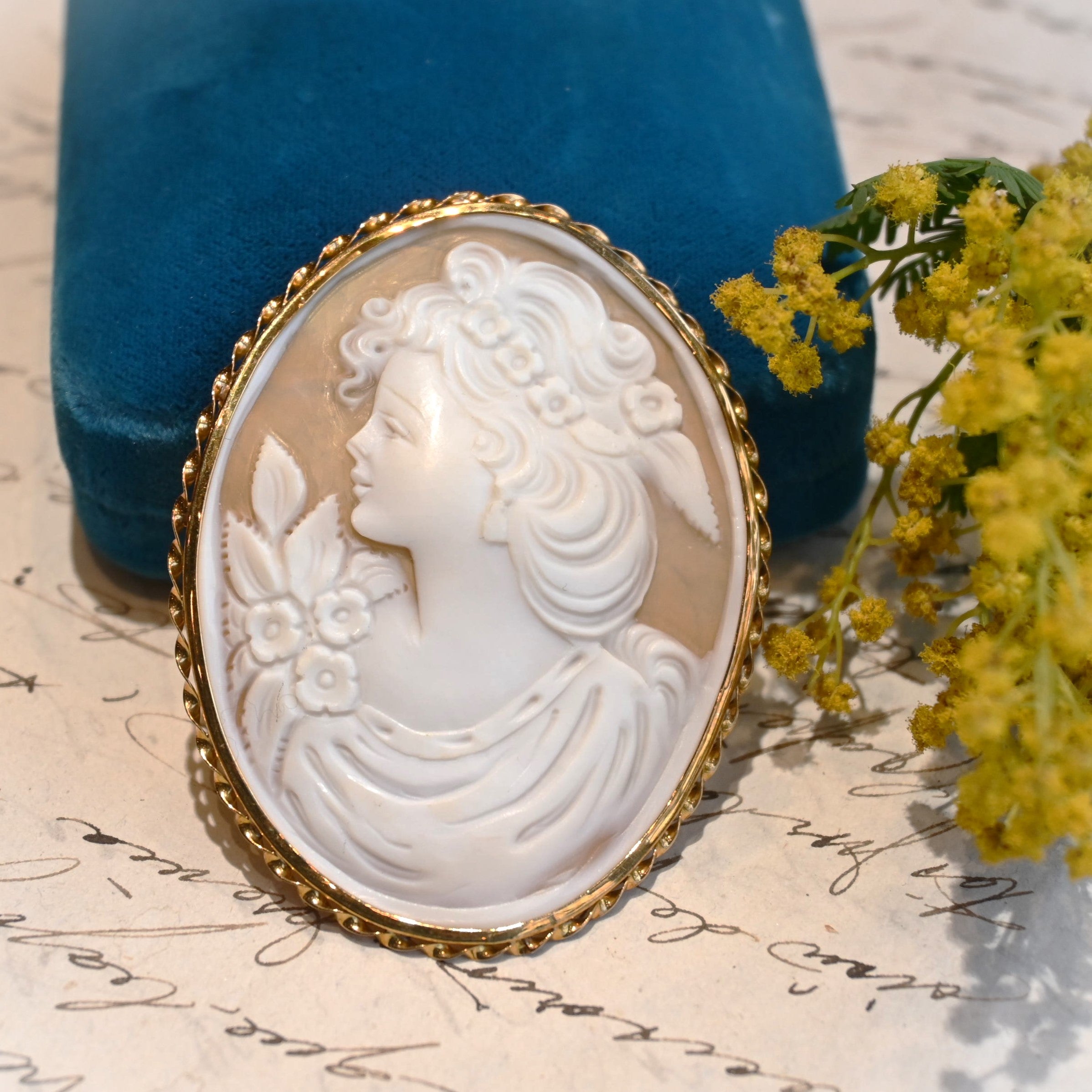 カメオ ブローチ | 芦屋Antico