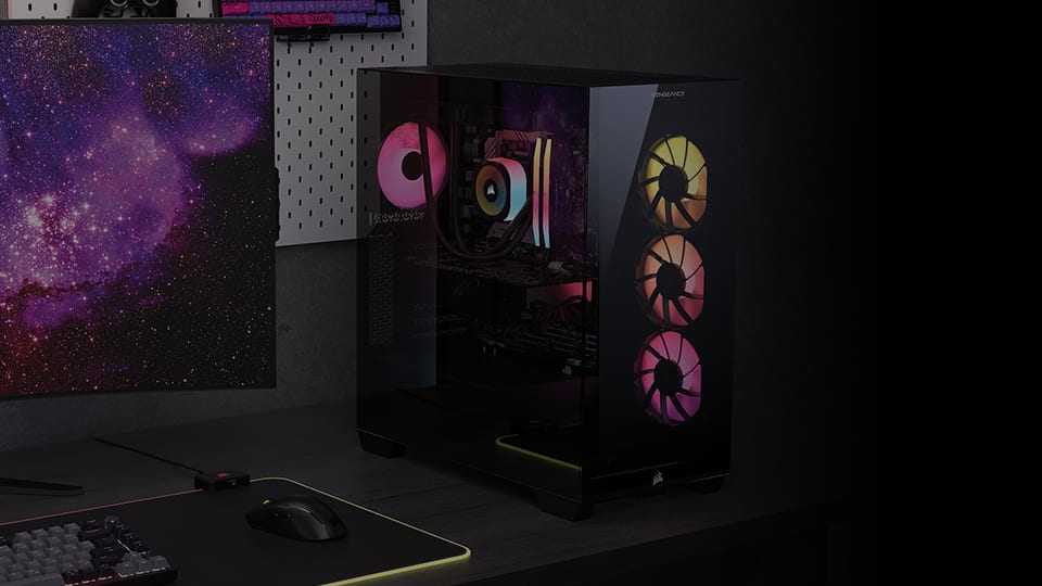 VENGEANCE i7600 Gaming PC: Intel Core Ultra 9 285K, GeForce RTX