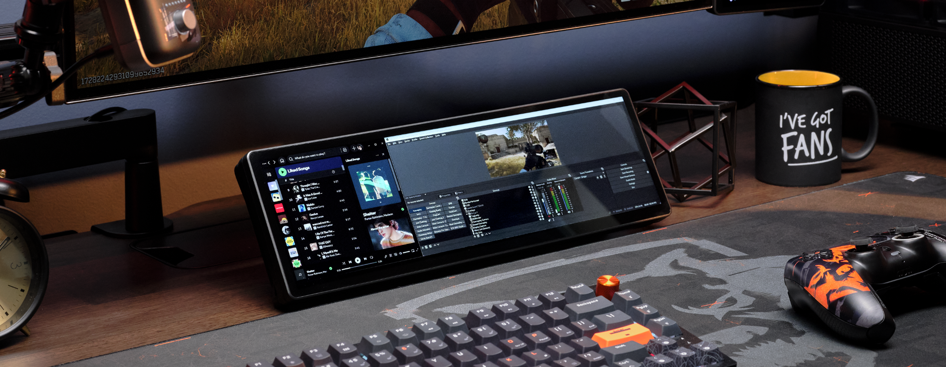 Tela de toque LCD XENEON EDGE 14,5