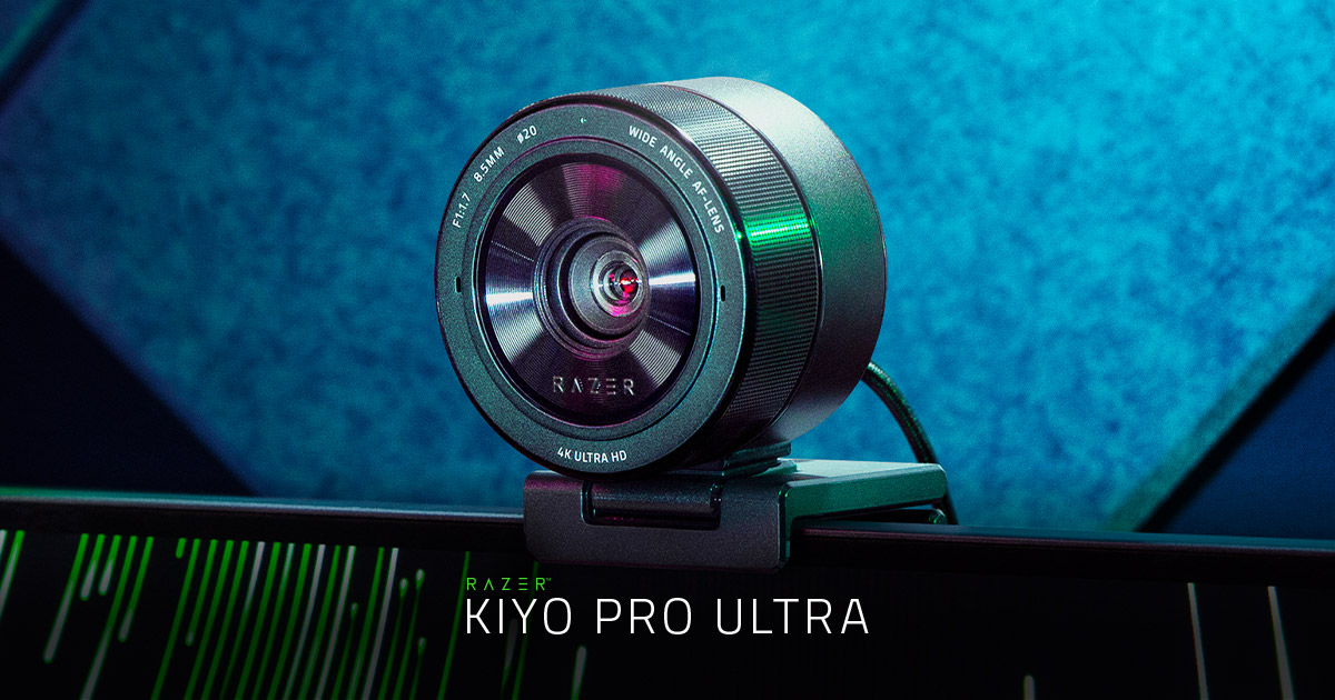最大センサー搭載Webカメラ - Razer Kiyo Pro Ultra | Razer 日本