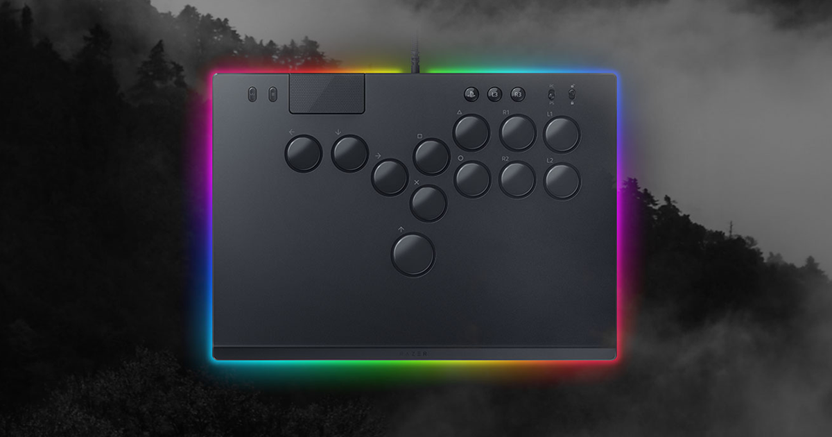 All-Button Arcade Controller for Fighting Games on PS5 and PC