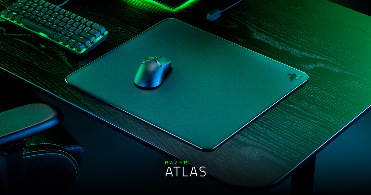 強化ガラス製マウスパッド - Razer Atlas | Razer 日本