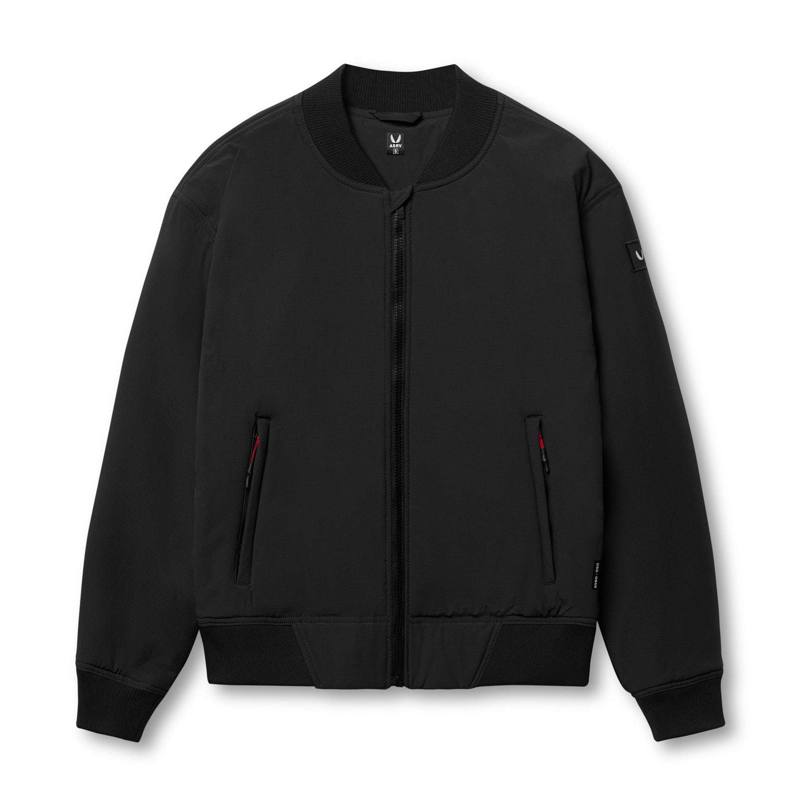 0858. Ripstop Insulated Bomber Jacket - Black – ASRV