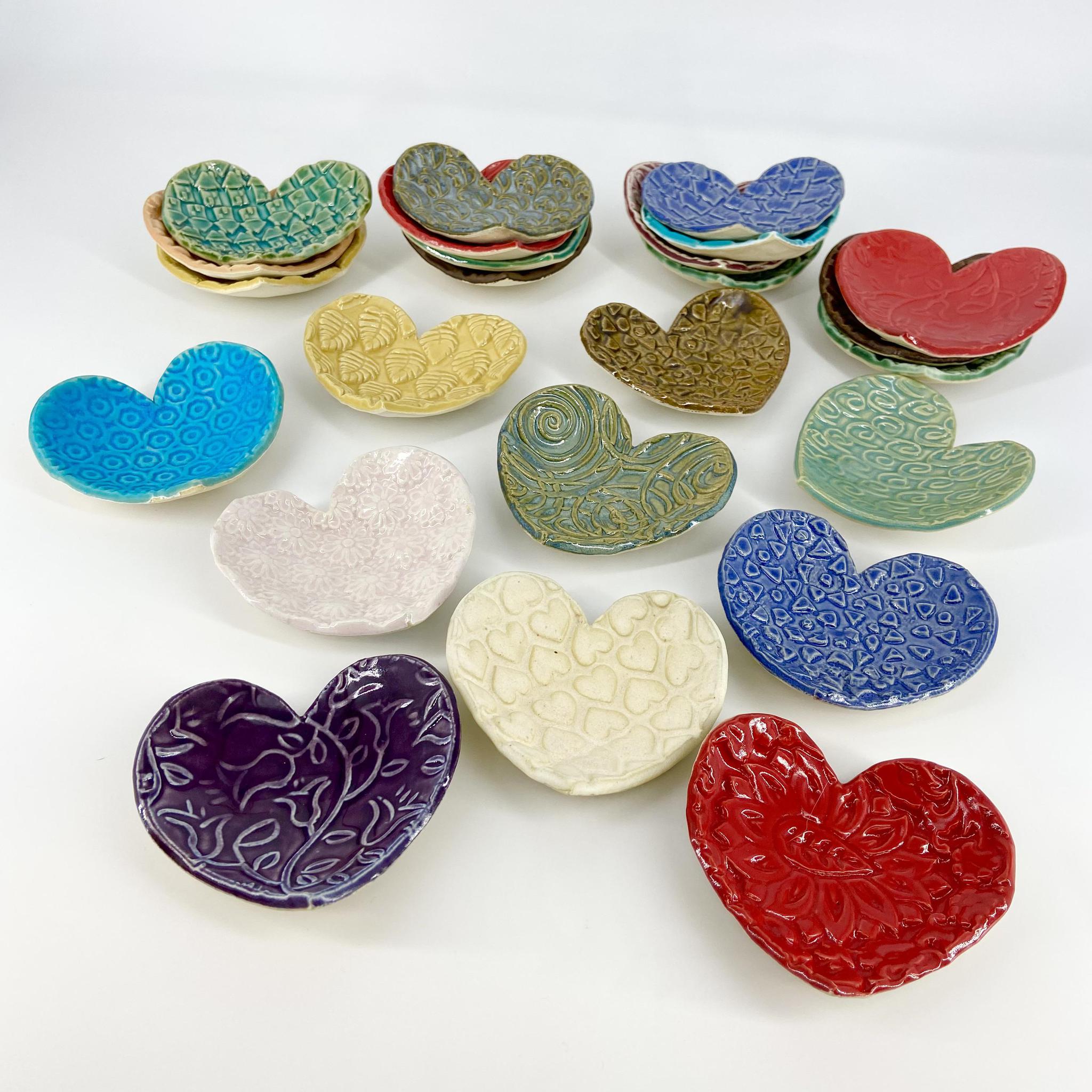 Tray - Heart Shaped Ceramic - Handmade Originals – A STORE NAMED STUFF