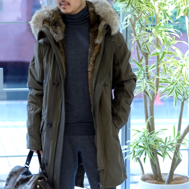 新入荷&スタイリング】Yves Salomon Homme（イヴサロモン オム）の