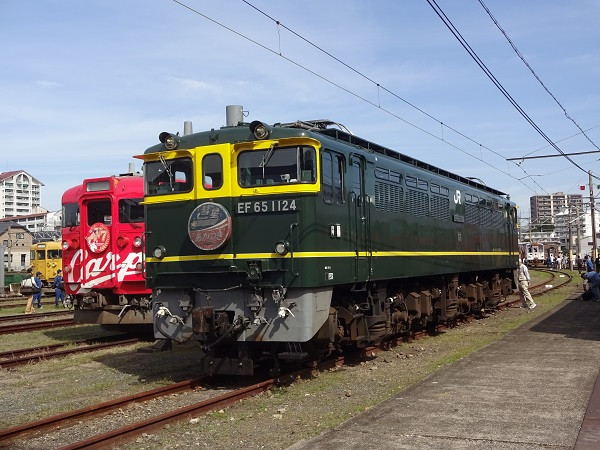 下関総合車両所一般公開 鉄道ふれあいフェスタ 2016 その2 EF65 1124