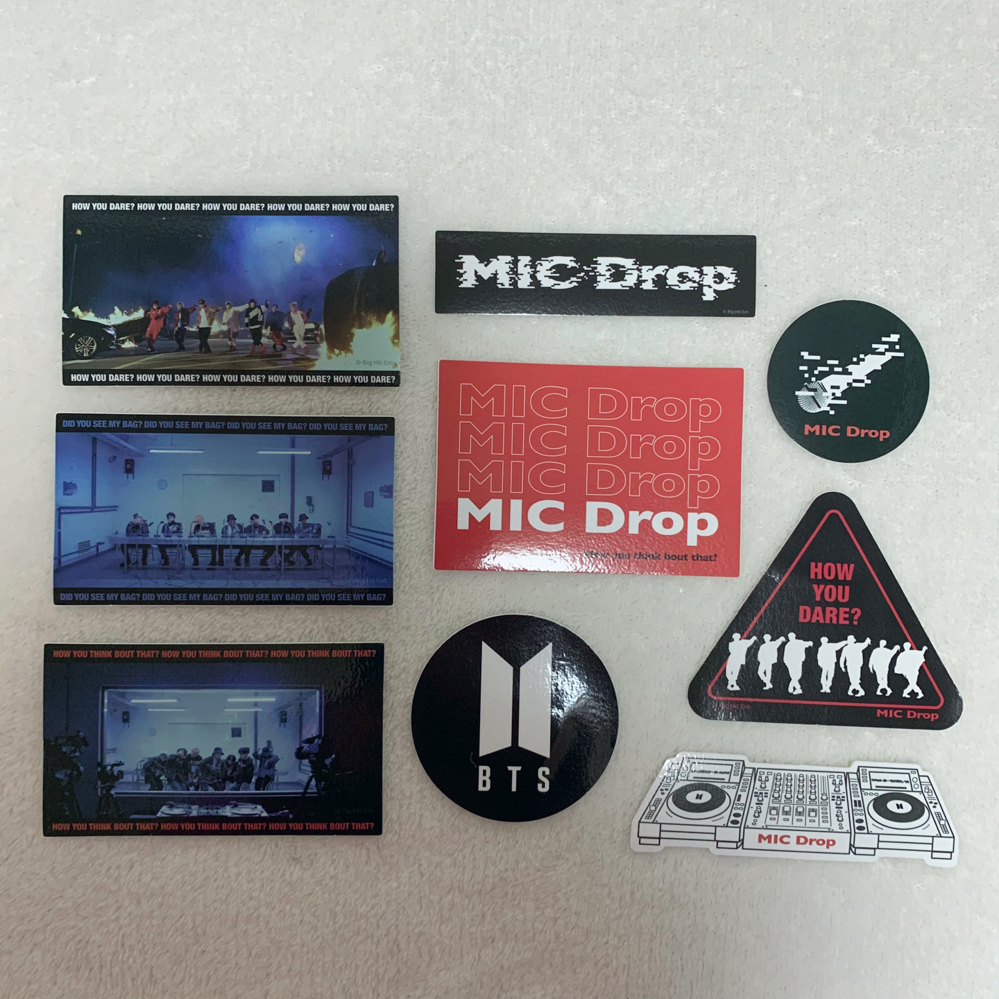 BTS ポップアップストア SPACE OF BTS 購入グッズ25種レポ②～文具編